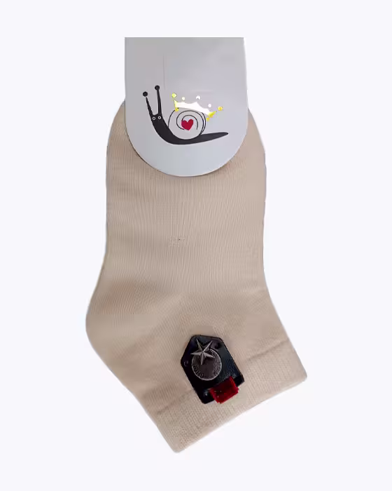 جوراب بچگانه نخی طرح BLYM